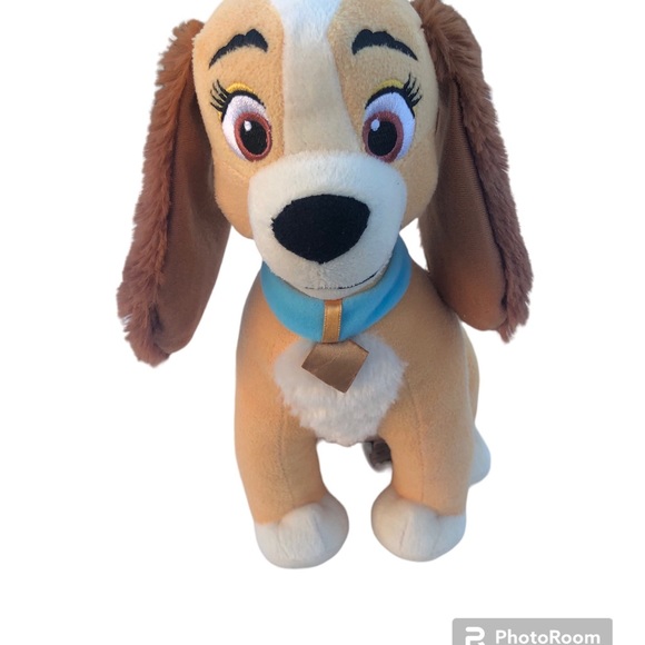 Disney Lady and the Tramp Lady Plush Stuffed Animal - Picture 2 of 7